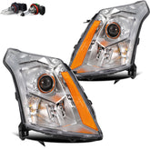 VehicleAid Headlights For 2010-2016 Cadillac SRX